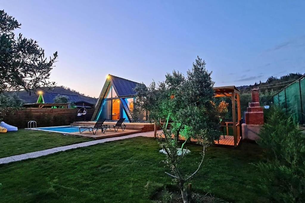 Villa Zeytin Havuzlu Jakuzili เฟทิเย ภายนอก รูปภาพ